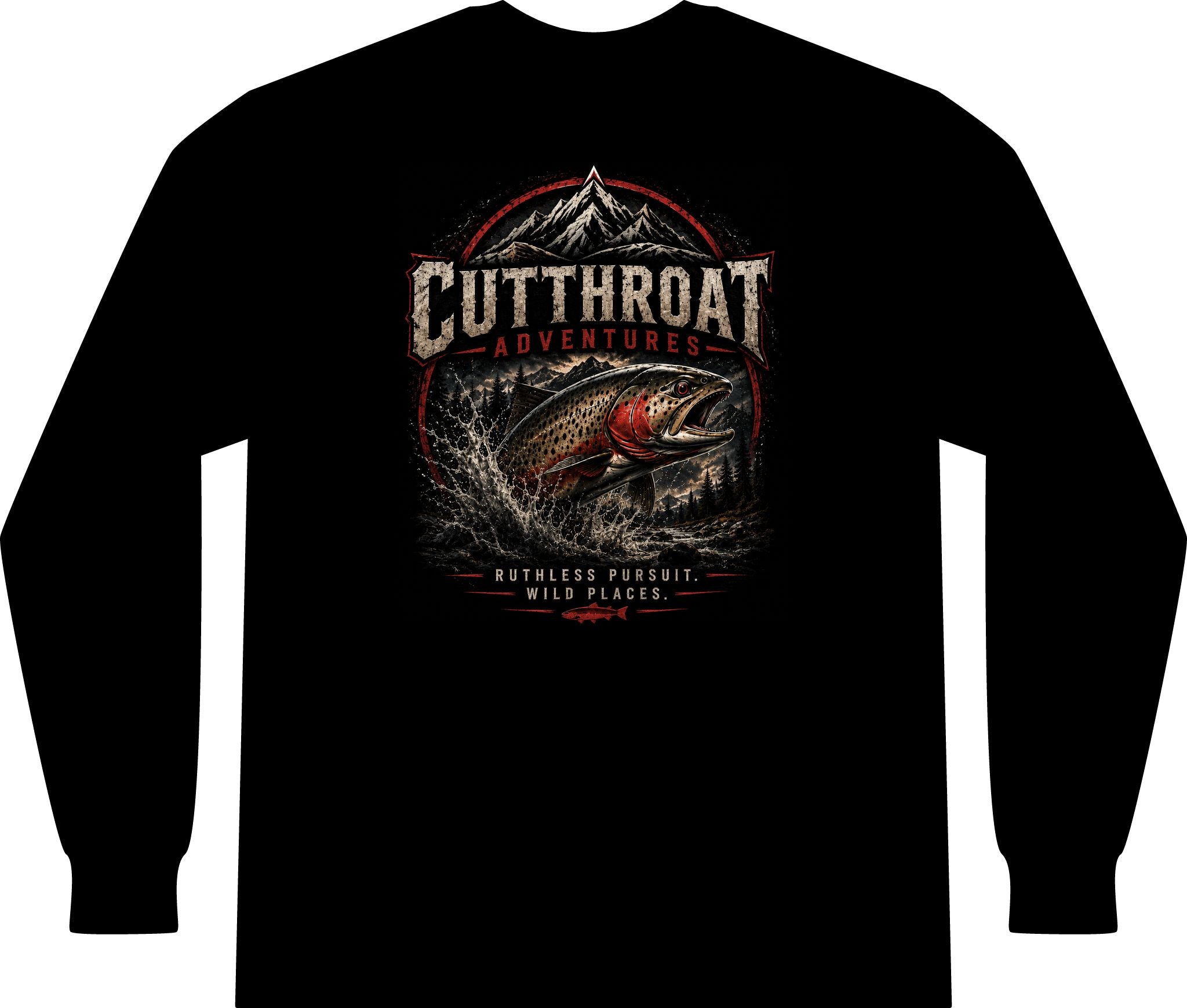 Cutthroat Adventures Long-Sleeve Pocket Tee