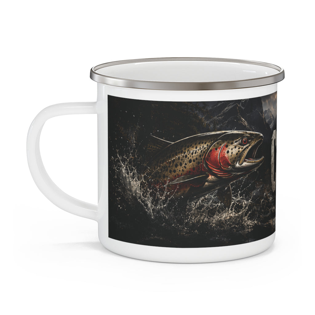 Cutthroat Adventures Enamel Camping Mug