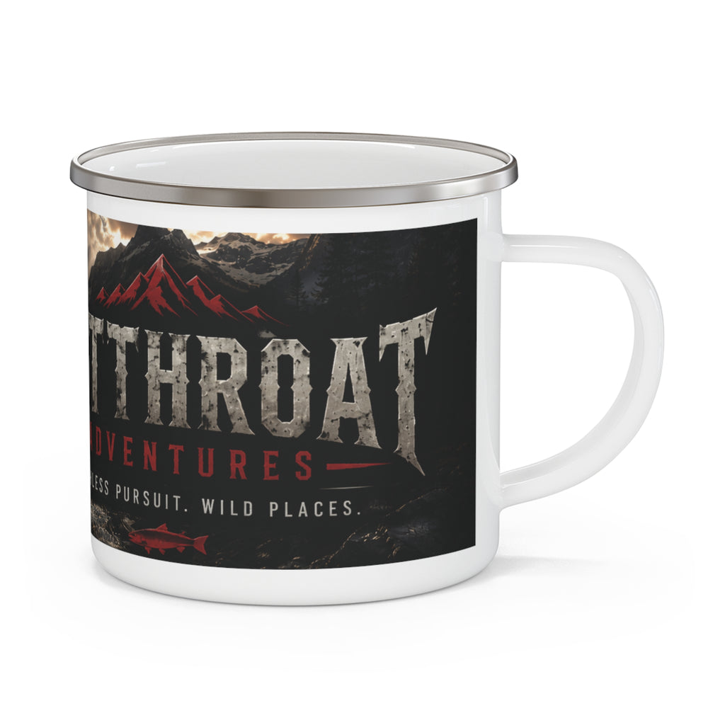 Cutthroat Adventures Enamel Camping Mug
