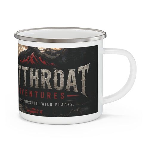 Cutthroat Adventures Enamel Camping Mug