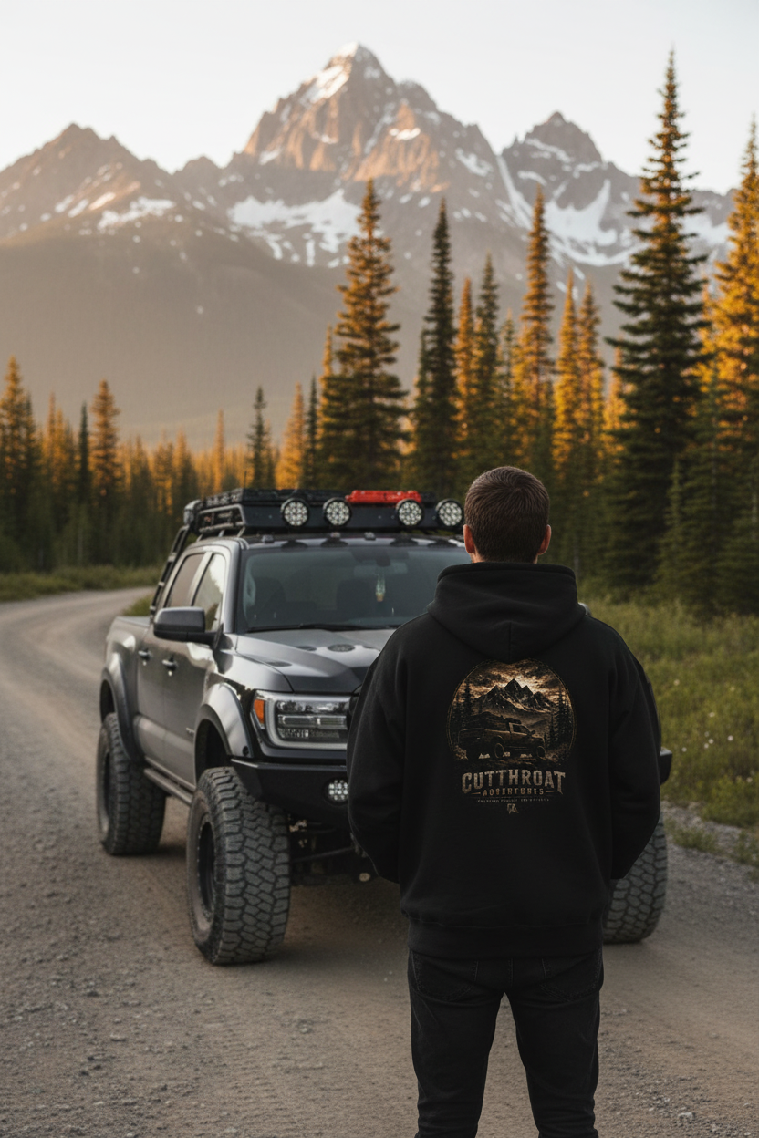 Trail-Ready Graphic Hoodie | Cutthroat Adventures