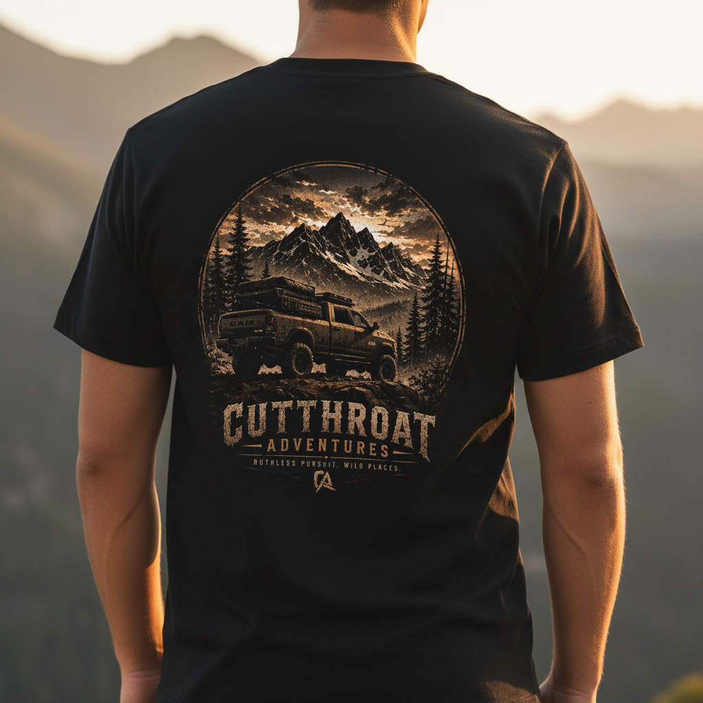 Trail-Ready Graphic Tee | Cutthroat Adventures